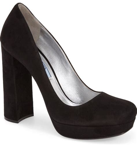 prada pumps for women|Prada chunky heel pumps.